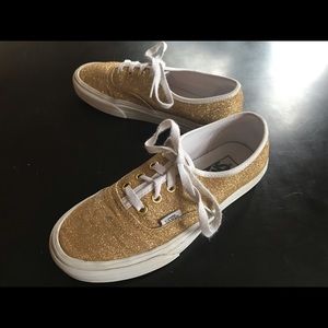 Vans Era Gold Sparkle